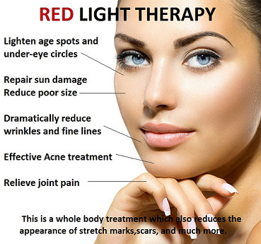 benefits of red light therapy for acne